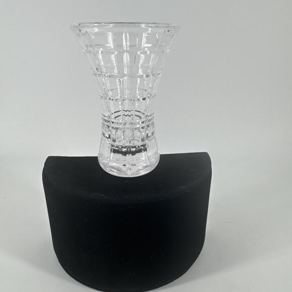 Vase Mikasa Lead Crystal PRISM Posy 4" Tall Flower Elegant - Picture 8 of 10
